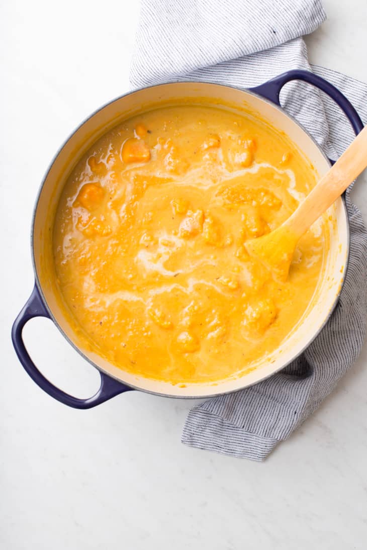 Red Lentil Sweet Potato Soup | The Kitchn
