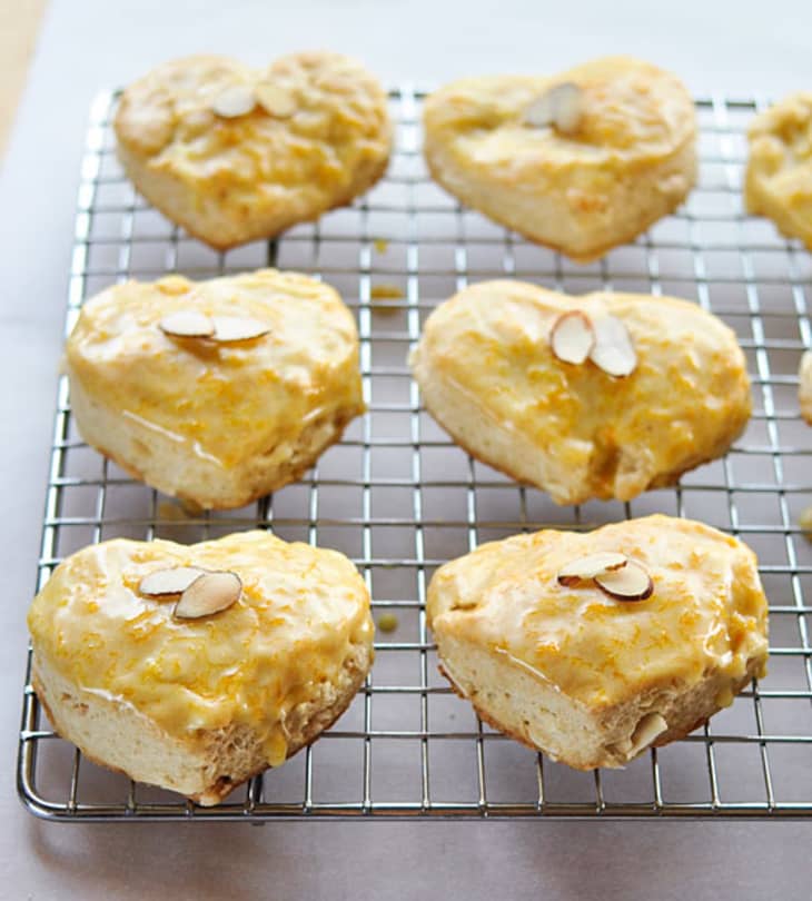 Valentine’s Day Recipe: Almond Scones with Grand Marnier Glaze | The Kitchn