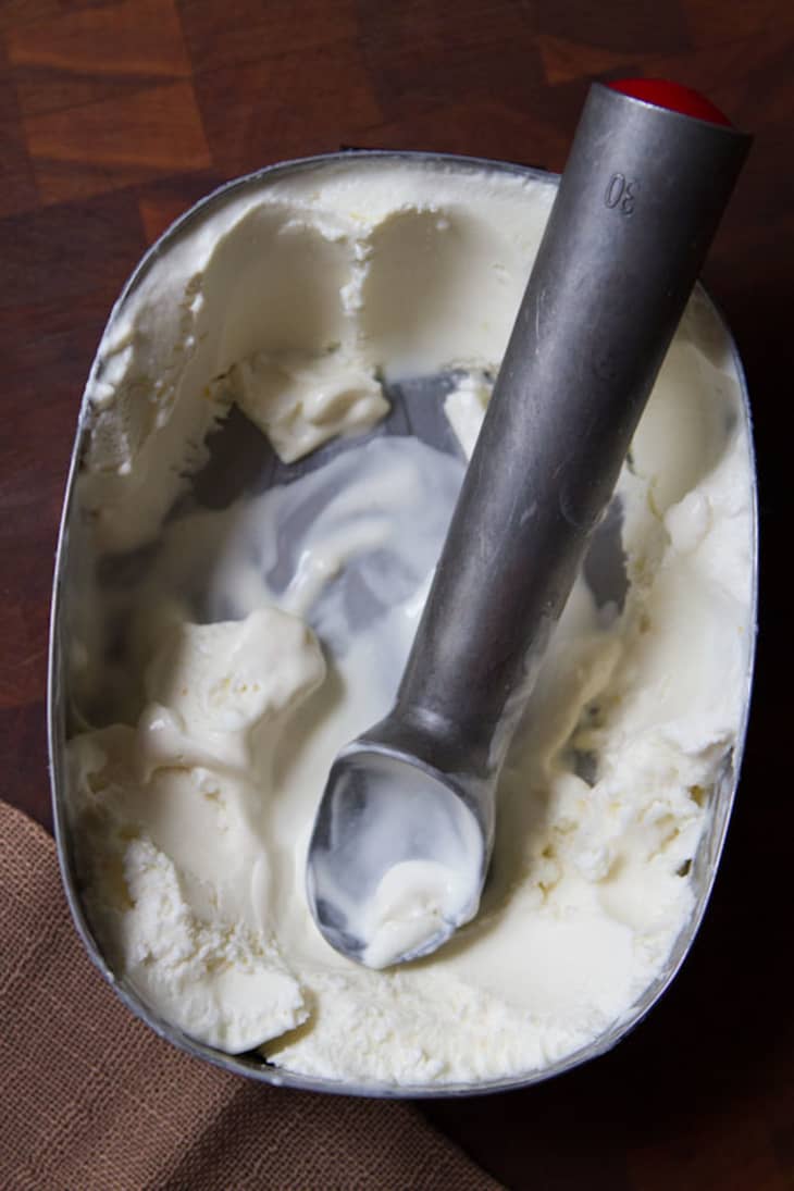 Recipe Tangy Sour Cream Ice Cream The Kitchn
