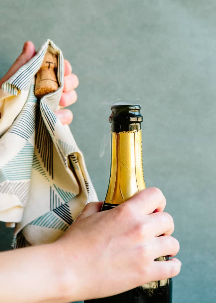 How to Open a Bottle of Champagne (StepbyStep Guide) The Kitchn