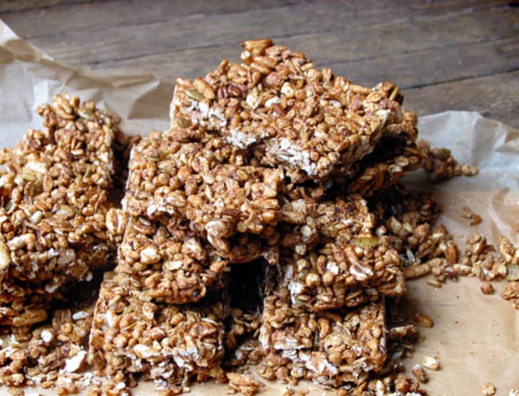 Recipe Crunchy Granola Bars The Kitchn