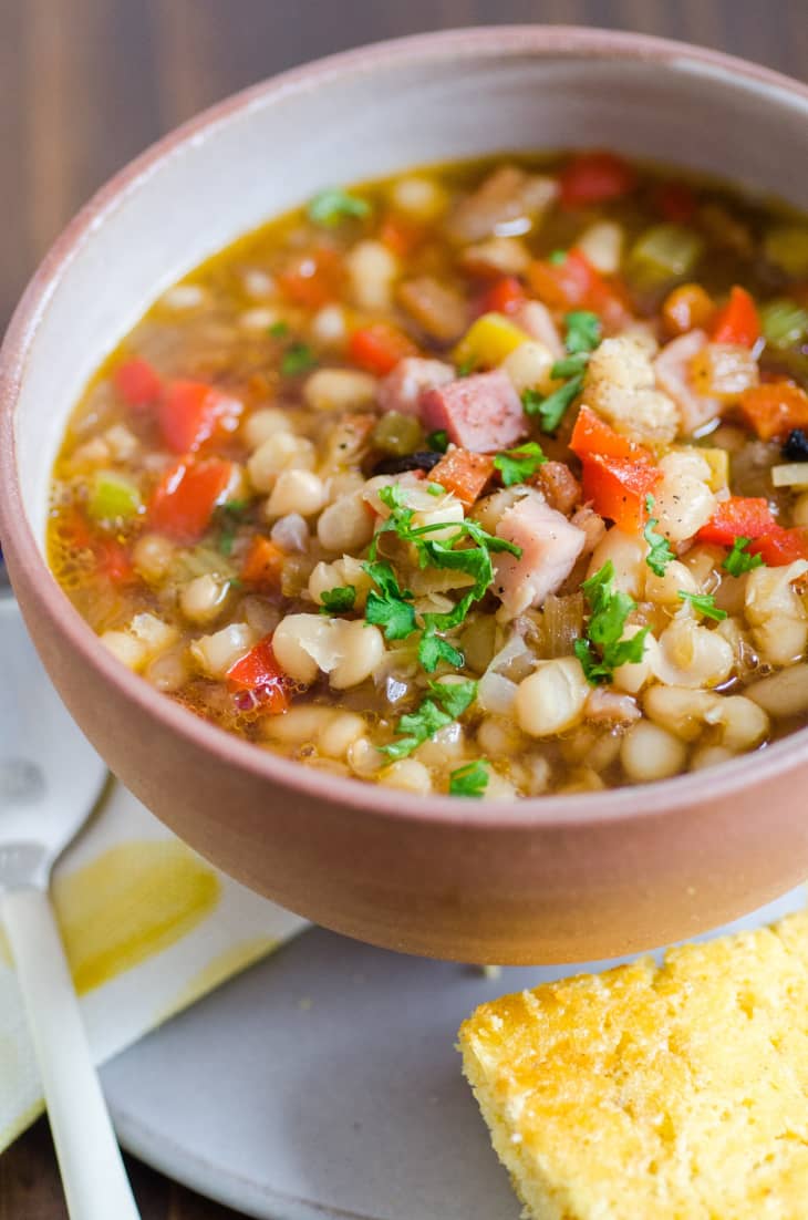 Recipe: White Bean & Bacon Soup | The Kitchn