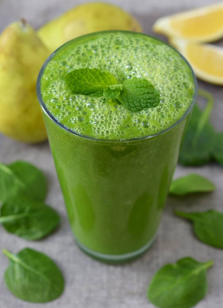 Recipe Green Smoothie with Spinach, Pear, and Ginger The Kitchn