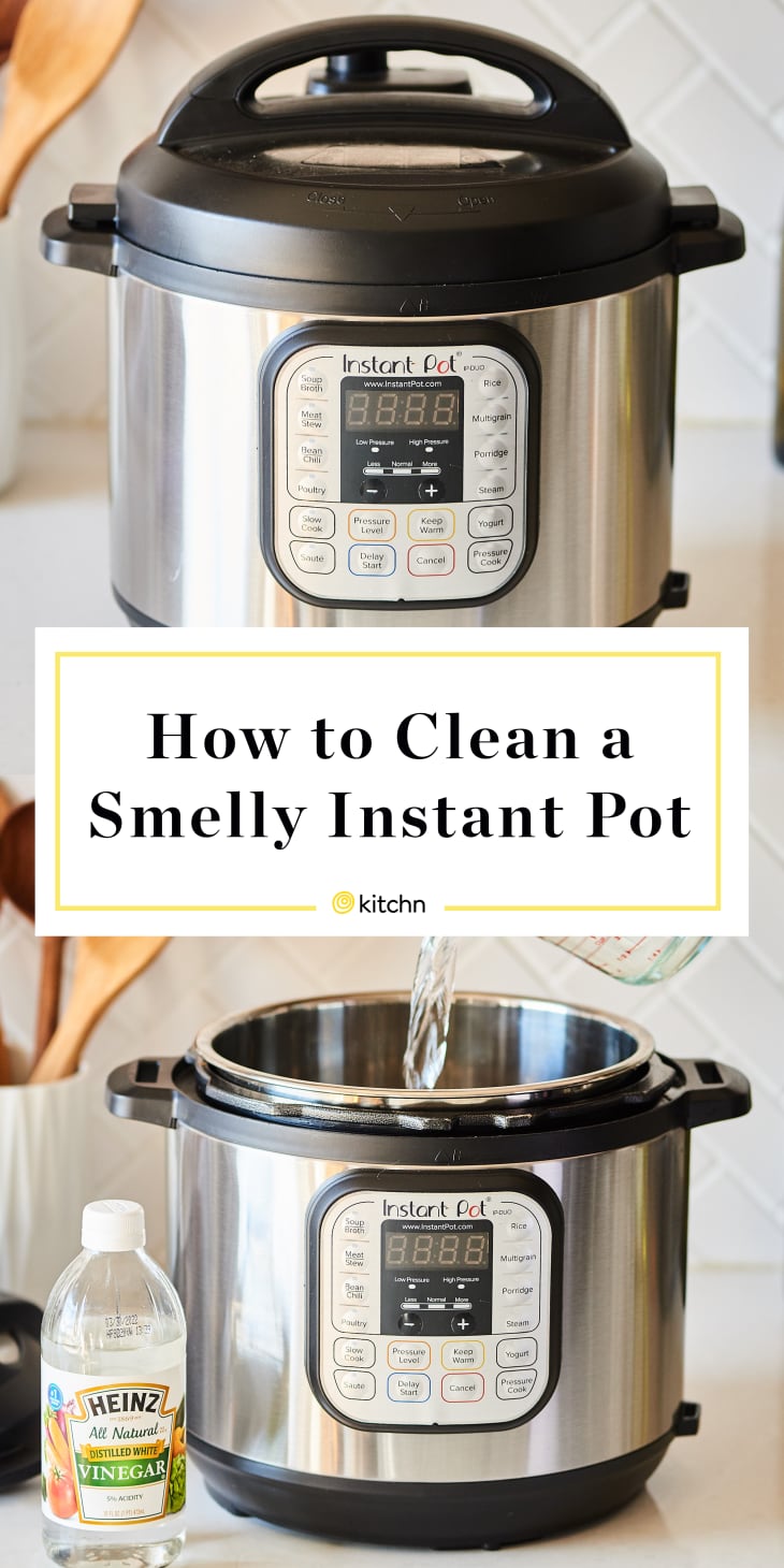 How to get smell out of instant pot sale