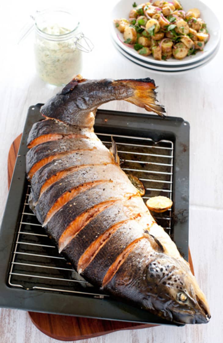 Celebration Recipe: Whole Baked Salmon | Kitchn