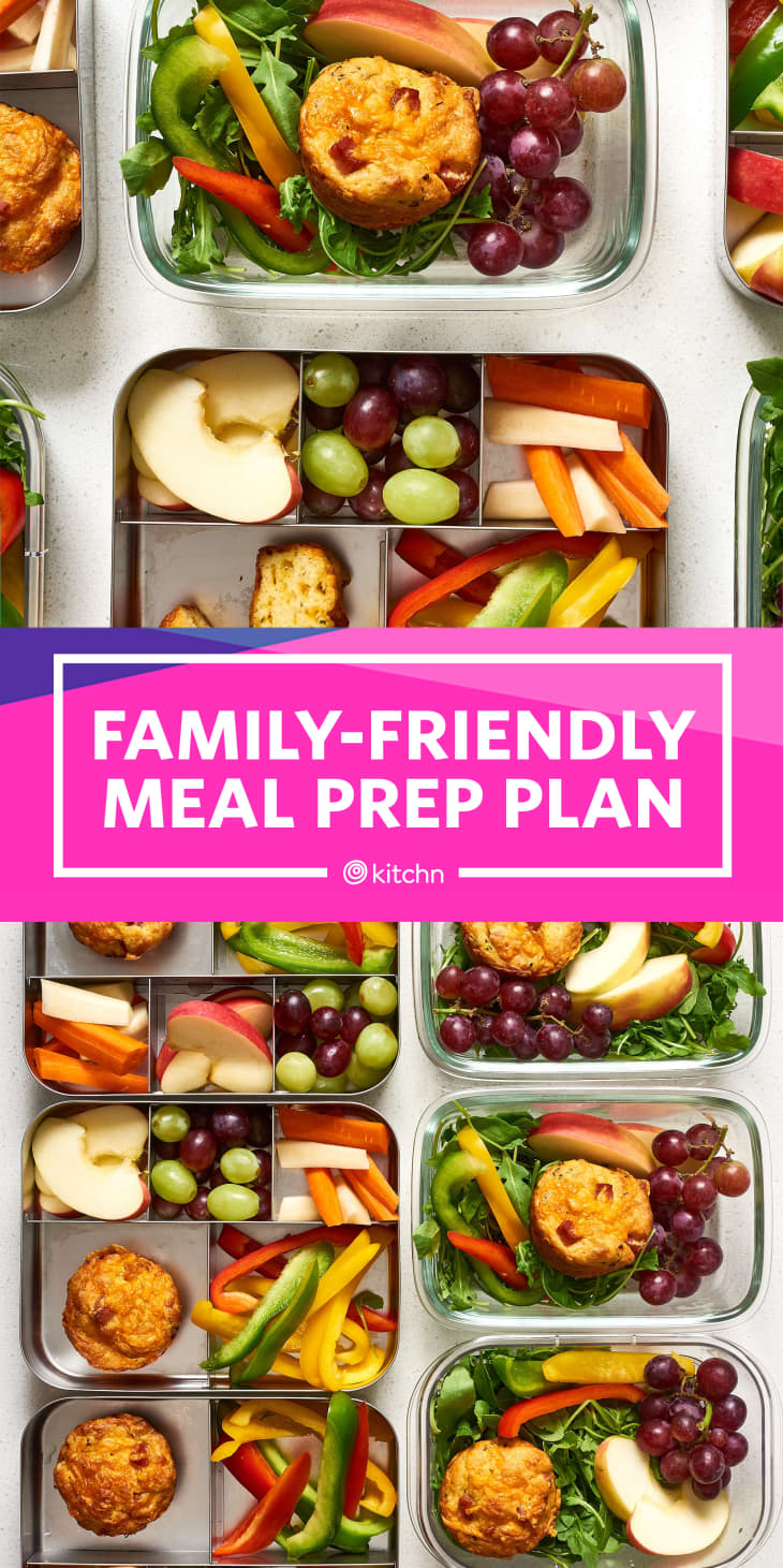 Family Meal Prep Plan - One Hour Breakfast and Lunch | The Kitchn