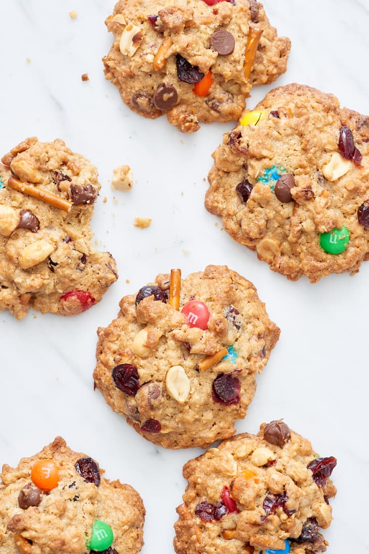 Peanut Butter Cup & Pretzel Oatmeal Cookies Recipe The Sweet and Simple Kitchen The Kitchn