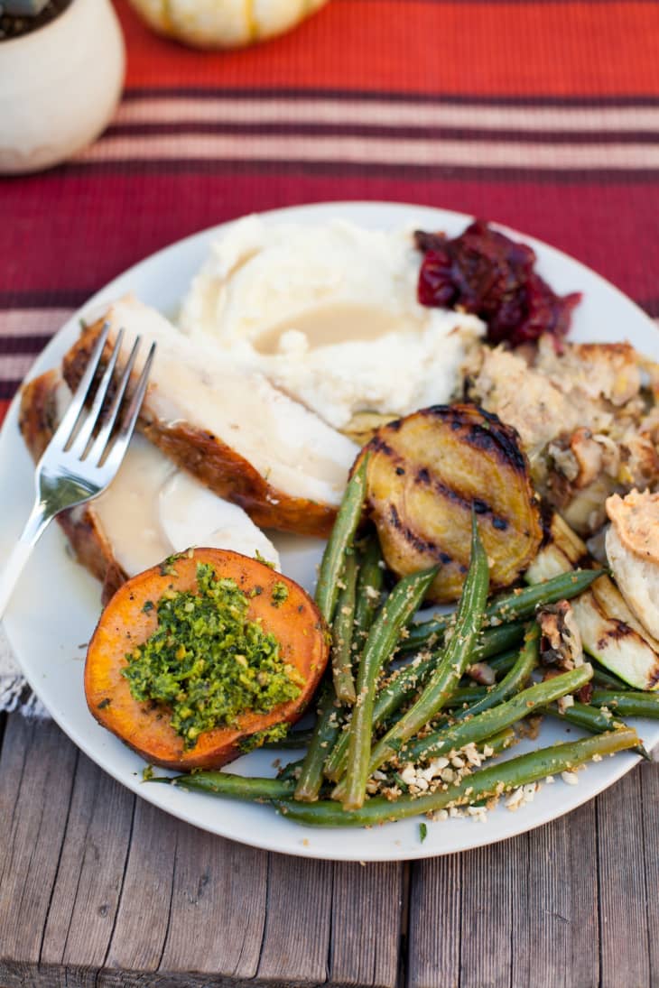 A Thanksgiving Dinner Outdoors: The Feast! | The Kitchn