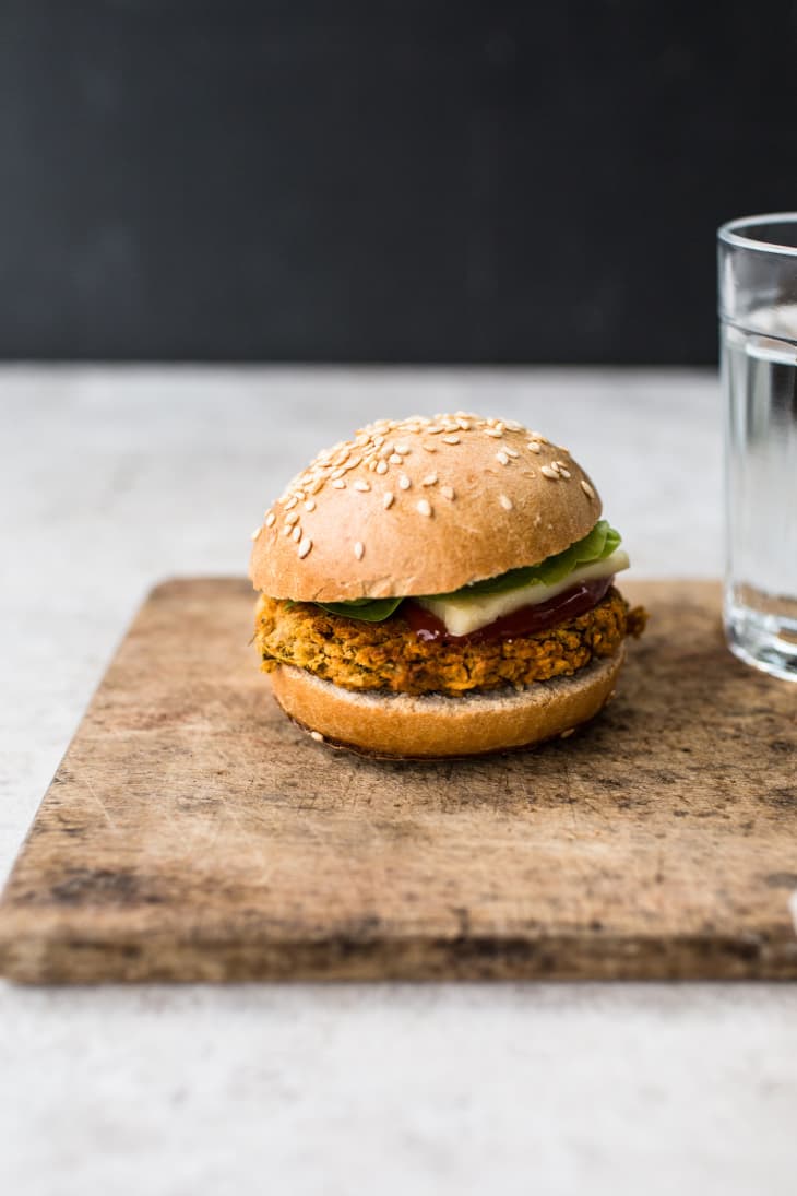 Recipe: Sweet Potato Veggie Burgers | The Kitchn