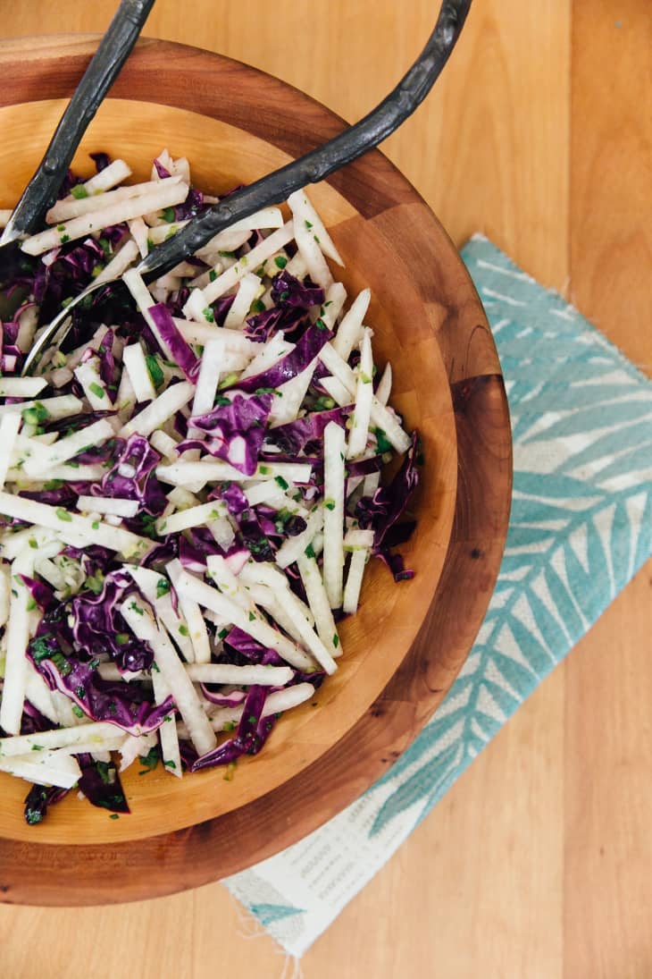 Recipe CilantroJalapeño Jicama Slaw Kitchn