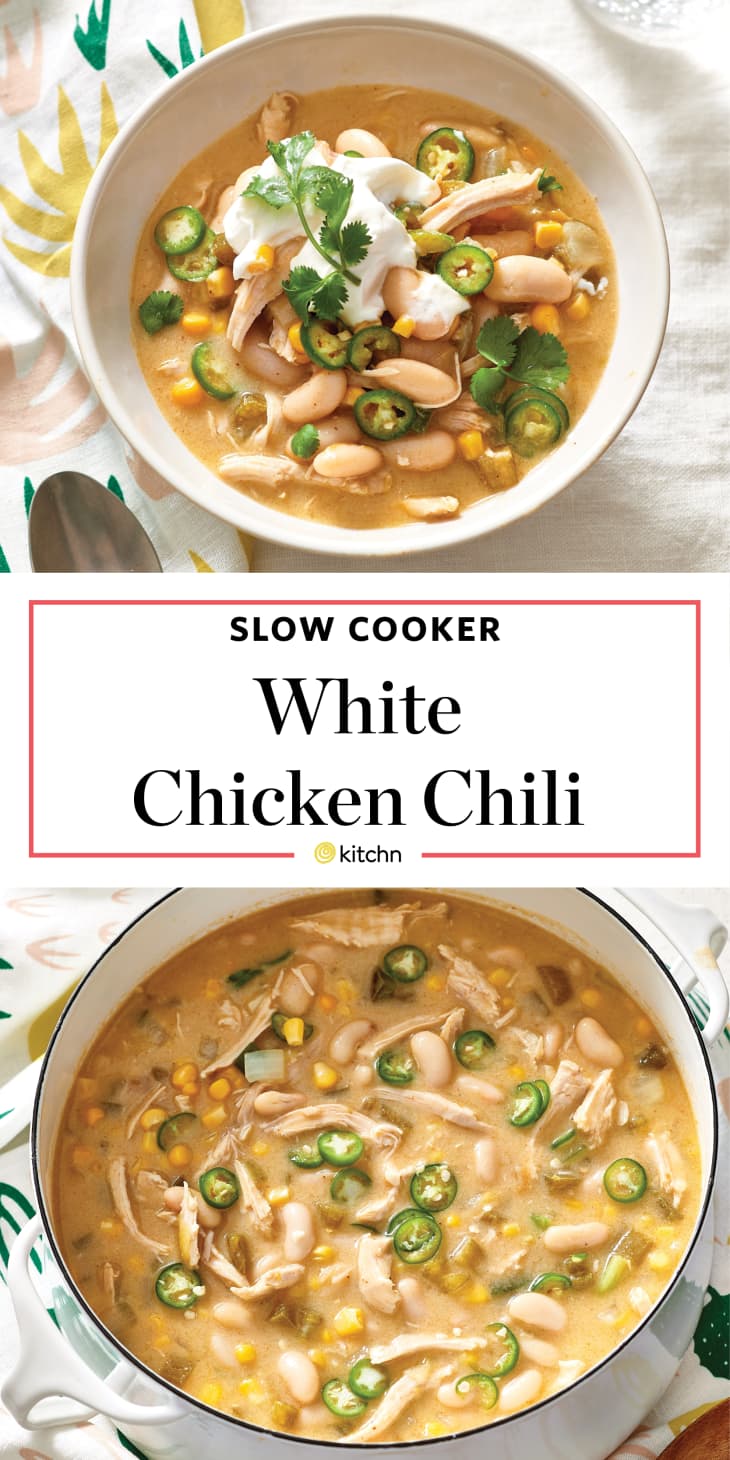 Recipe SlowCooker White Chicken Chili The Kitchn