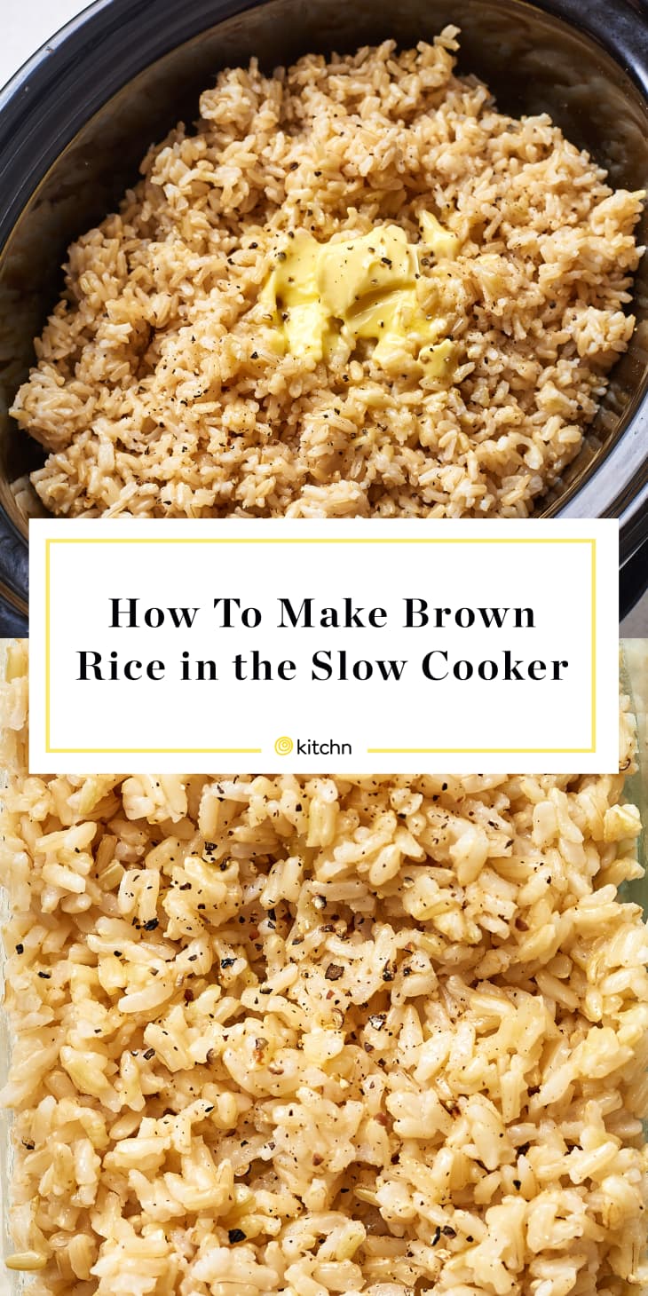 Easy Slow Cooker Brown Rice The Kitchn