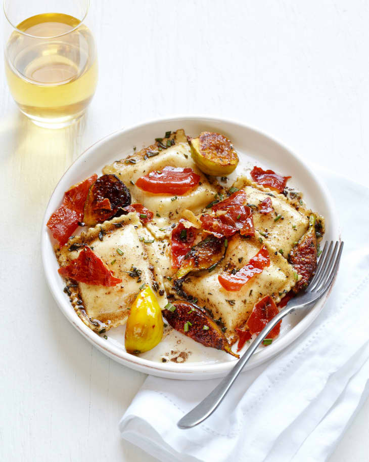 Fig Ravioli Recipe with Rosemary Brown Butter The Kitchn