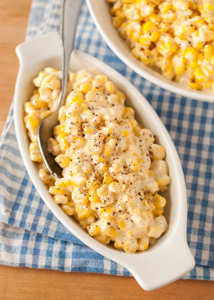 How to make Baked corn in creamy cheese sauce