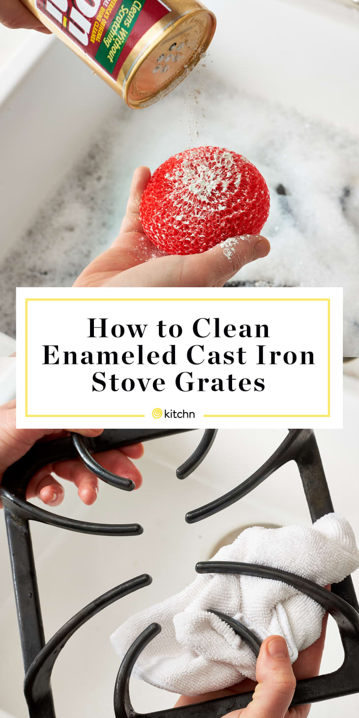 How To Clean Enameled Cast Iron Stove Grates The Kitchn