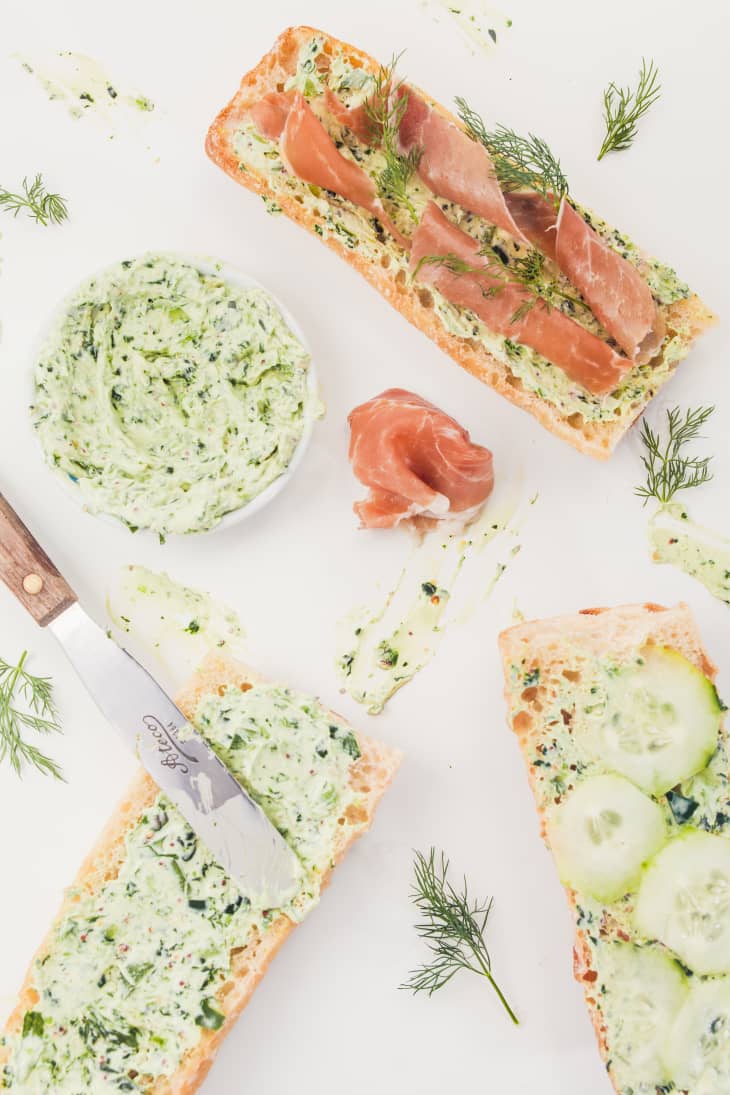 Recipe Cucumber Peel Sandwich Spread The Kitchn