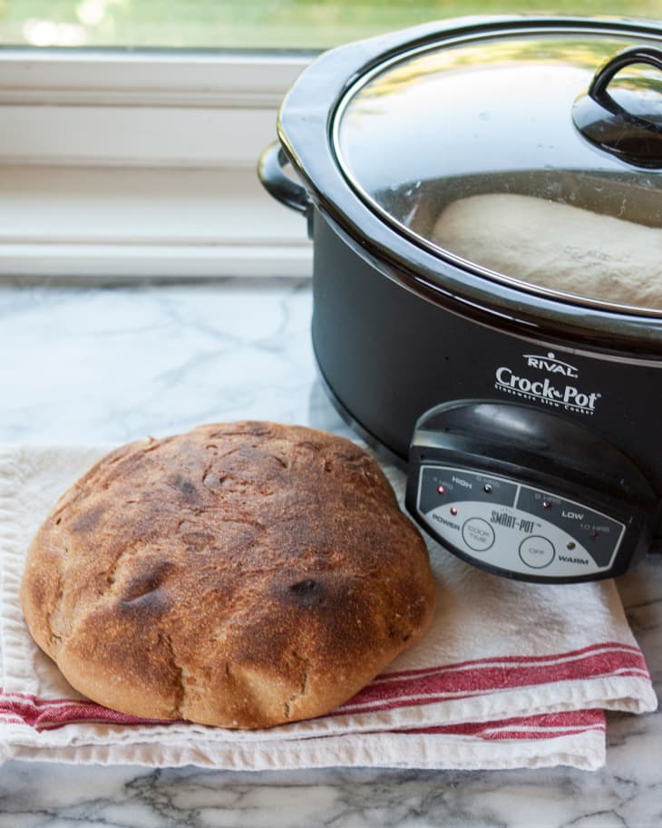 How To Make Bread in the Slow Cooker (Easy NoOven Recipe) The Kitchn