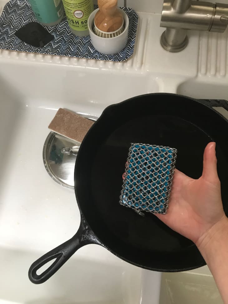 ChainMail Scrubbers Cast Iron Review The Kitchn