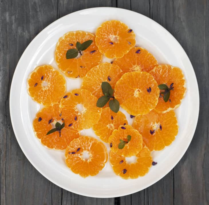 Recipe: Oranges With Lavender And Mint 