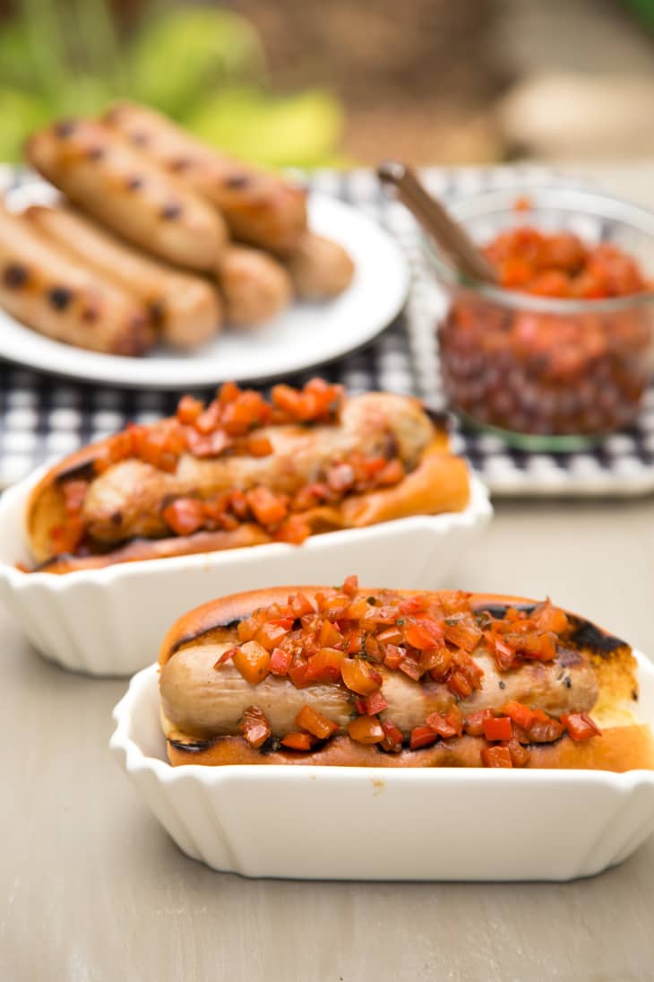 Recipe Grilled Beer & Maple Bratwurst Kitchn