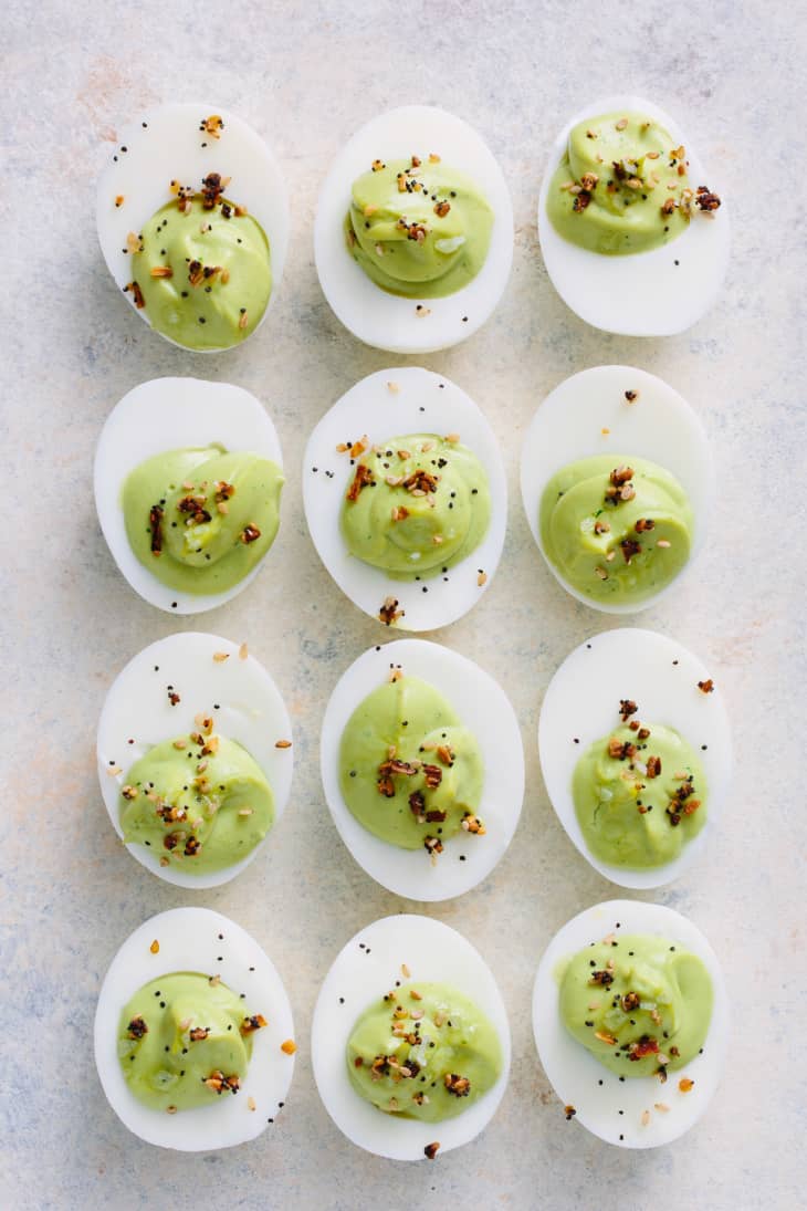 Avocado Deviled Eggs with Everything Bagel Spice | Kitchn | The Kitchn