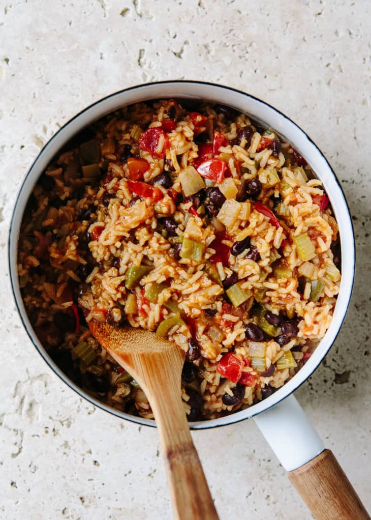 Easy Vegetable Jambalaya Recipe (OnePot!) The Kitchn