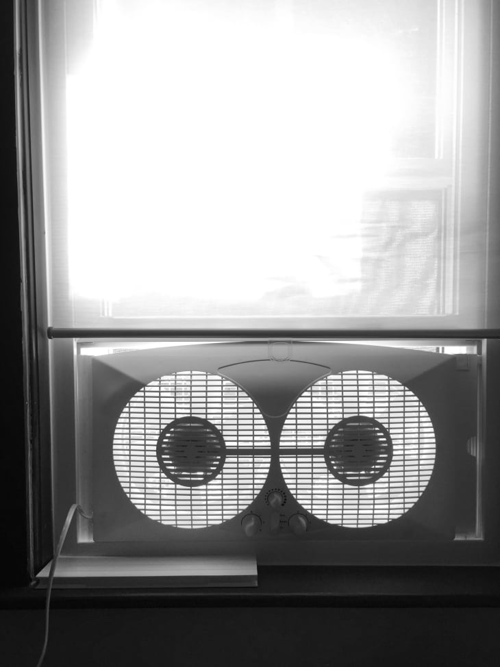 Range Hood Vent Alternatives Window Fan Review The Kitchn