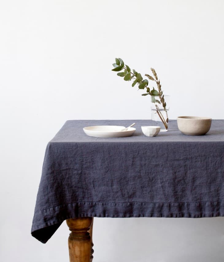 Minimalist Apartment Therapy Tablecloth for Small Space