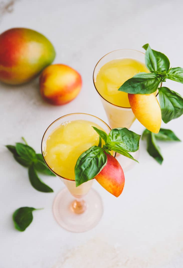 Recipe Frozen White Wine Sangria with Stone Fruit & Mango The Kitchn