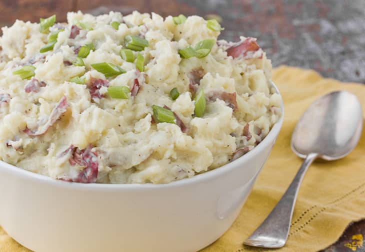 Side Dish Recipe: Smashed Potatoes with Gouda and Horseradish | The Kitchn