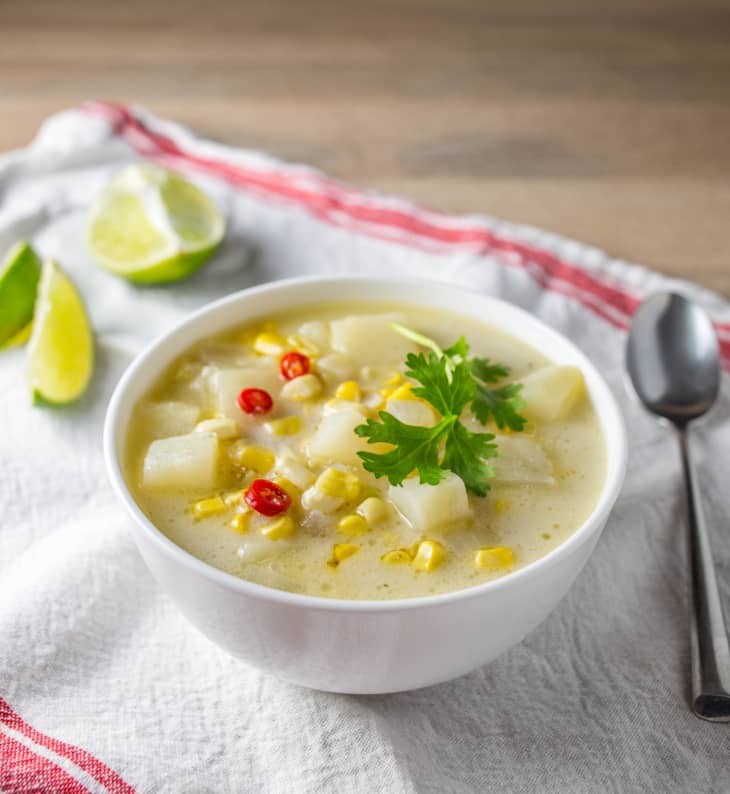 Recipe ThaiStyle Corn Chowder The Kitchn