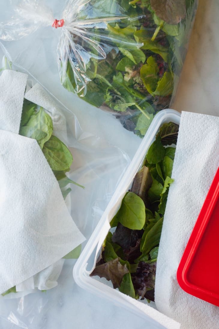 The Best Way to Keep Salad Greens Fresh The Kitchn
