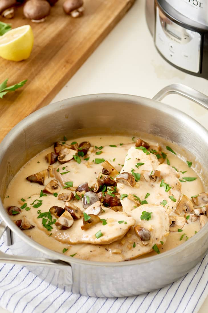 Slow Cooker Chicken Marsala The Kitchn