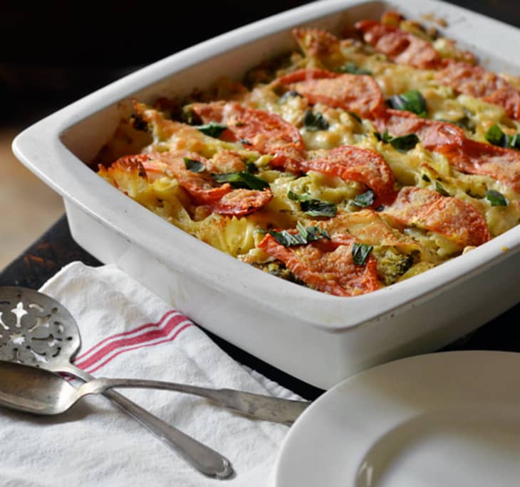 Recipe Tomato, Broccoli & Mozzarella Pasta Casserole Kitchn