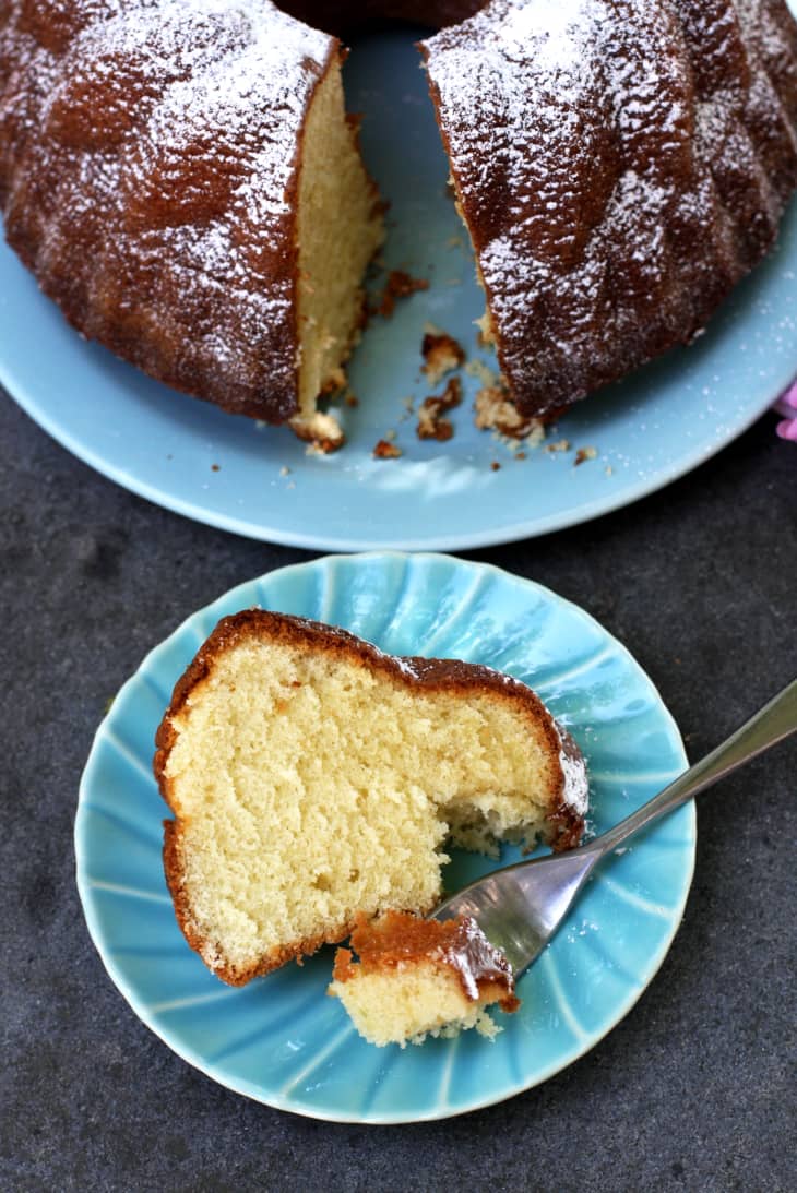 How To Make Classic Sour Cream Pound Cake from Scratch Kitchn