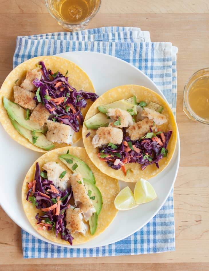 Easy Fish Tacos Recipe (With Cabbage Slaw) | The Kitchn
