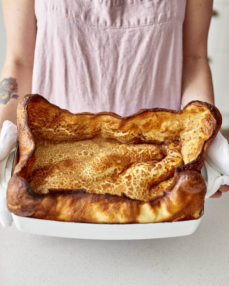 Recipe Cinnamon Sugar Dutch Baby Casserole The Kitchn