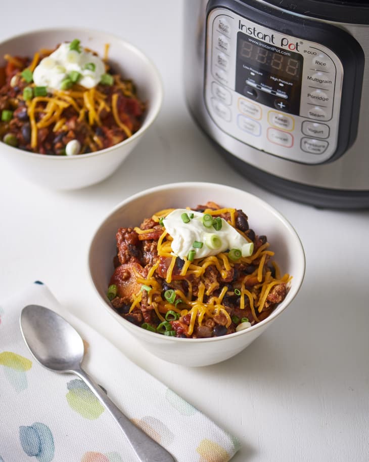 Instant Pot Turkey Chili Recipe | The Kitchn