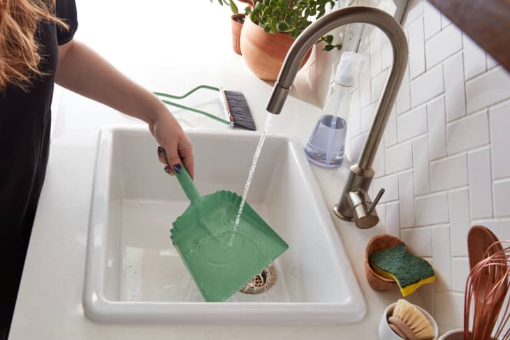 This Trick Will Make Any Dust Pan Work Way Better | The Kitchn