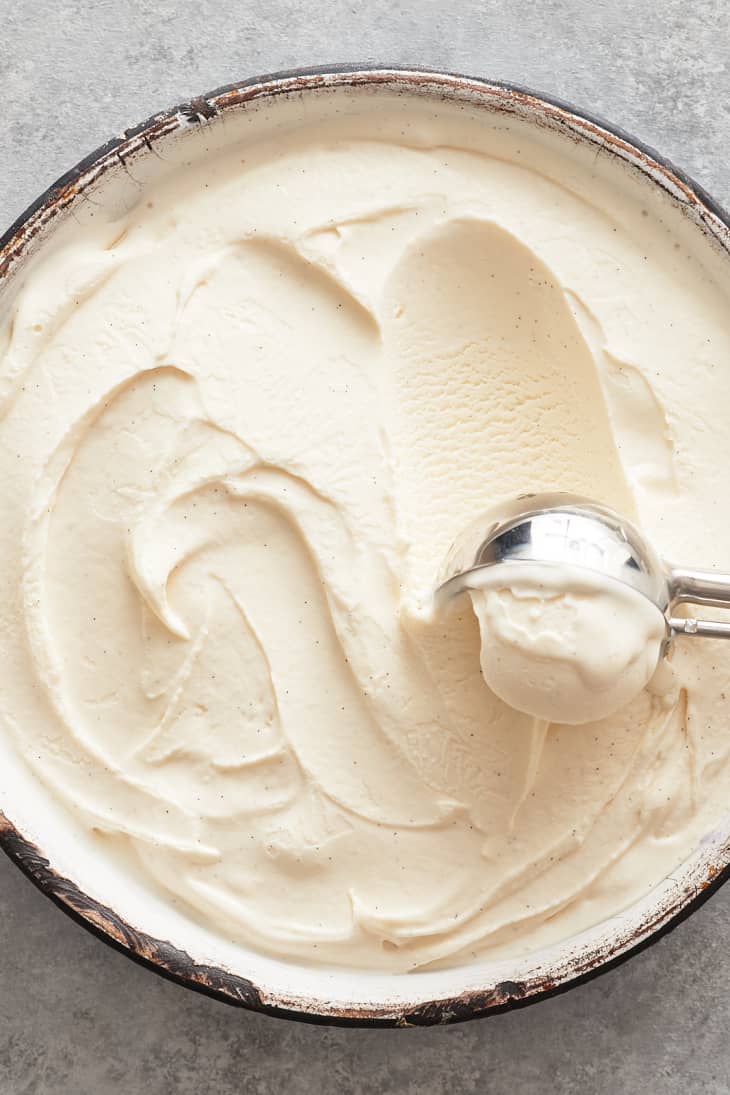 Custard ice cream recipe online without ice cream maker