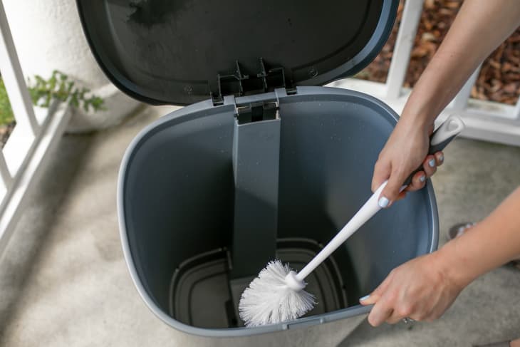 How To Clean Your Trash Can A Step By Step Guide Apartment Therapy