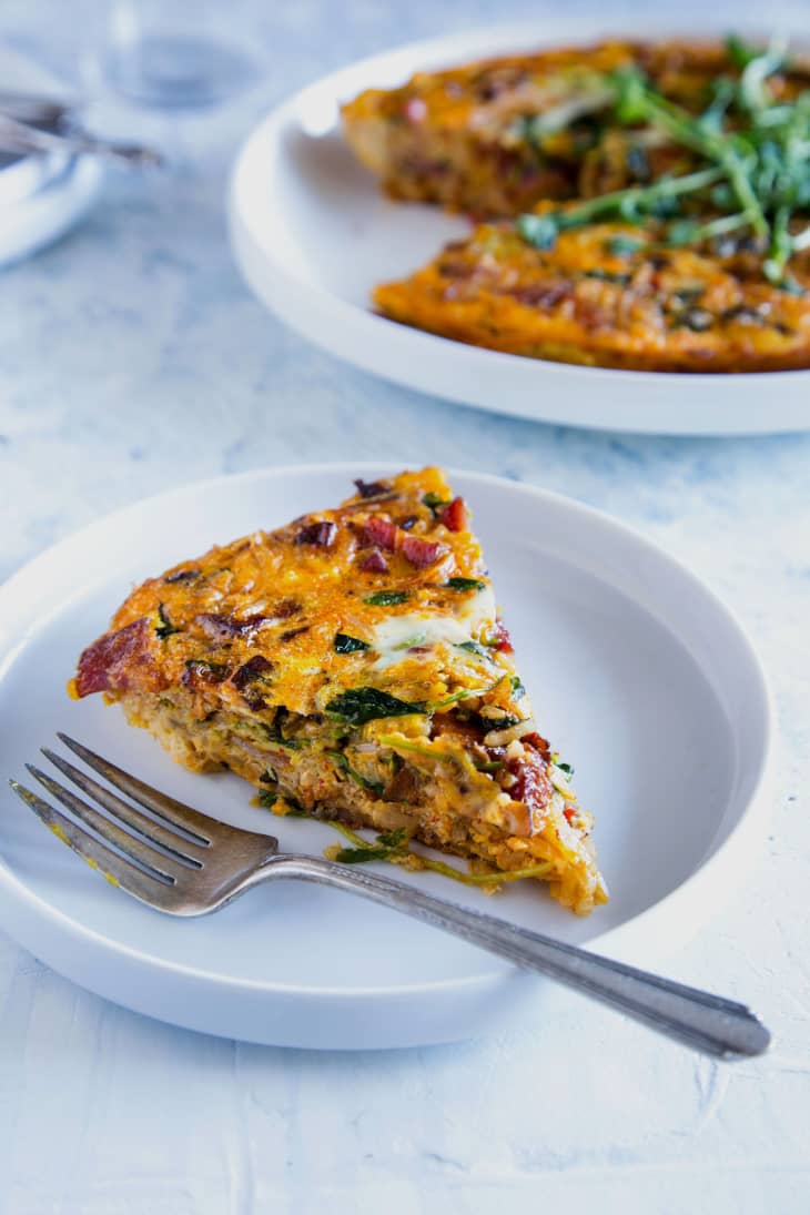 Recipe: Bacon and Kimchi Fried Rice Frittata | The Kitchn