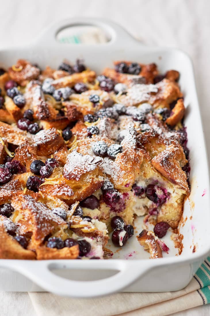 Blueberry Cheesecake Breakfast Bake Brunch Recipe Kitchn