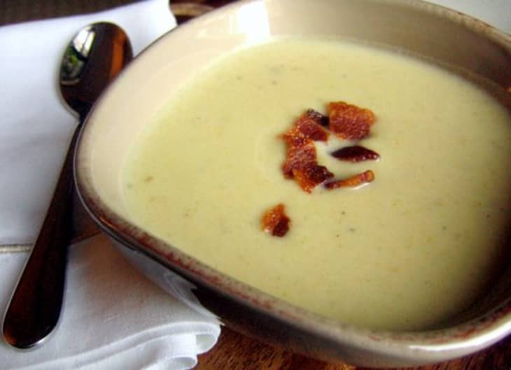 Recipe Cream of Celery Soup with Bacon Kitchn
