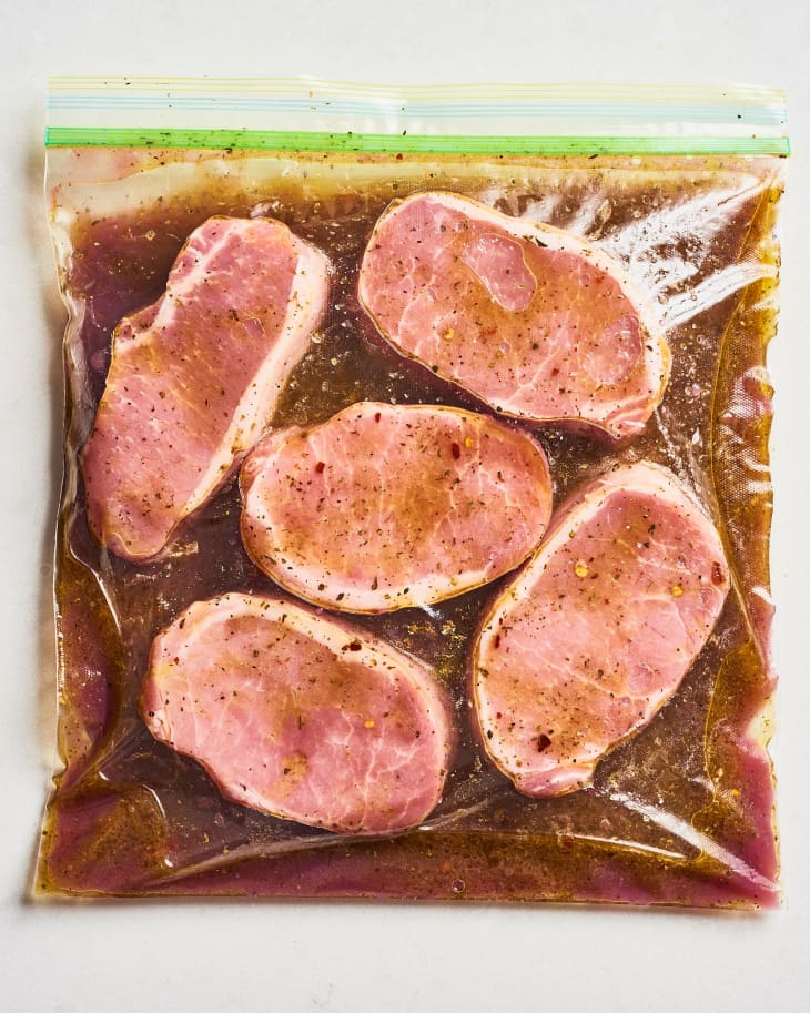 Marinated pork cheap steak recipes