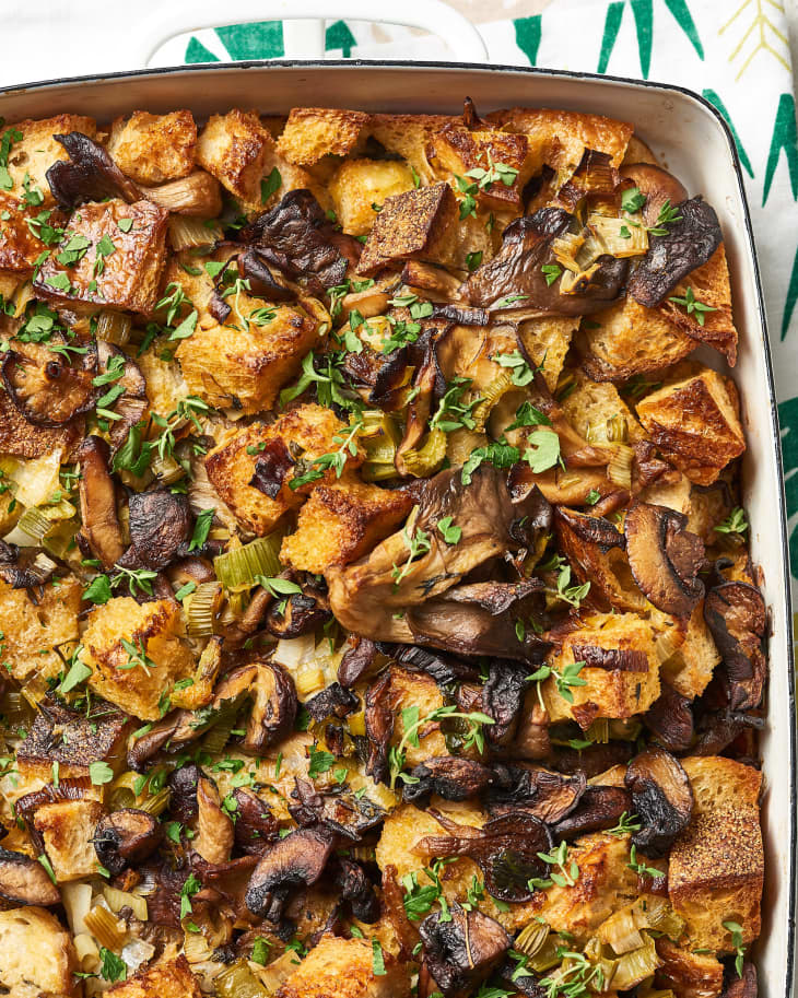 Mushroom Stuffing Recipe | The Kitchn