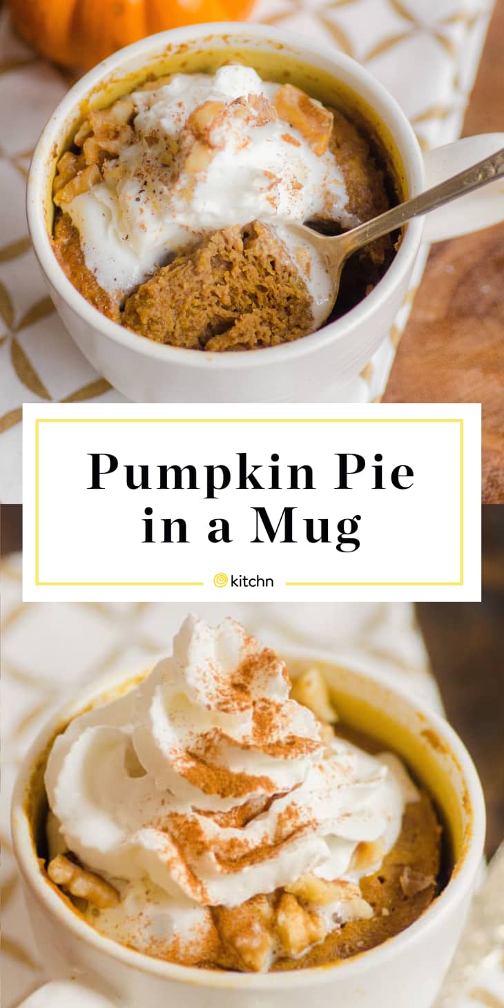 Pumpkin Pie in a Mug The Kitchn