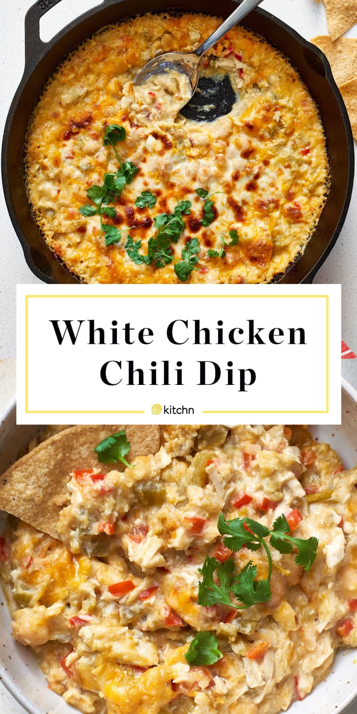 White Chicken Chili Skillet Dip | The Kitchn
