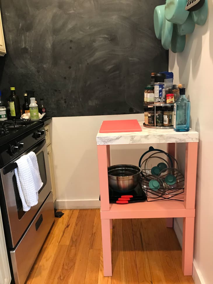 IKEA Lack Side Table Hack - Kitchen Cart | The Kitchn