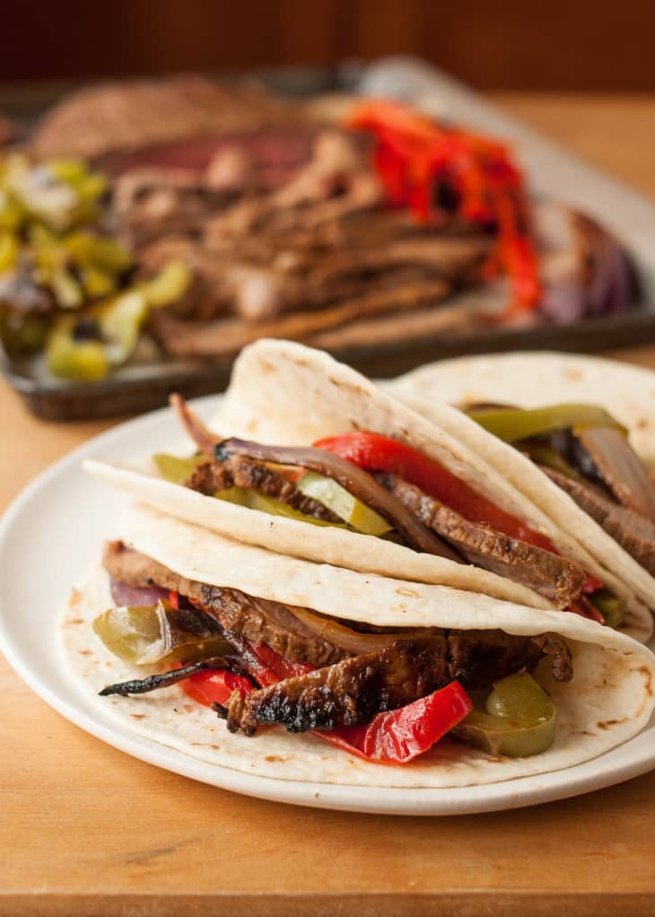 Recipe ChiliLime Steak Fajitas Kitchn